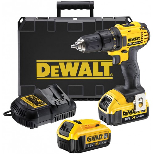 DeWALT Akku-Bohrschrauber 18V 4,0 Ah Li-Ion DCD780M2-QW