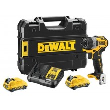 DeWALT DCF601D2-QW Akku-Schrauber 1/4" (8Nm/12V/2x2,0Ah) Tstak