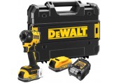 DeWALT DCF870E2T-QW Akku-Schlagsch PowerStack (1/4"/56Nm/18V/2x1,7Ah) Tstak