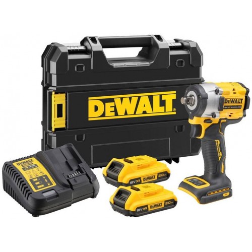 DeWALT DCF891P2T-QW Akku-Schlagschrauber 1/2" (813 Nm/18V/2x5,0Ah) Tstak