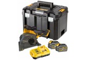 DeWALT DCG200T2-QW Akku-Mauerwerksnut XR FlexVolt (54V/2x6,0Ah/125mm) Tstak
