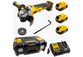 DeWALT DCG405P3-QW Akku - Winkelschleifer XR (18V/3x5,0Ah/125mm) Tstak