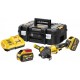 DeWALT DCG418X2-QW Akku-Winkelschleifer XR FlexVolt (54V/2x9,0Ah/125mm) Tstak