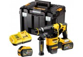 DeWALT DCH333X2-QW Akku-Kombihammer SDS-Plus XR (3,5J/54V/2x9,0Ah) Tstak