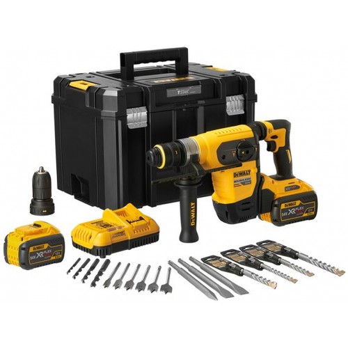 DeWALT DCH417X2-QW Akku-Bohrhammer SDS-Plus XR FlexVolt (4,5J/54V/2x9,0Ah) Tstak