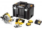 DeWALT DCK2012P2T Akku-Kombopack (DCS570+DCS334+18V+2x5,0Ah) Tstak