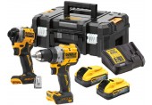 DeWALT DCK2051H2T-QW Combo Set (DCD800+DCF850+18V/2x5,0Ah PowerStack) Tstak