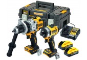 DeWALT DCK2200H2T Akku-Kombopack (DCD1007 + DCF860 + 18V/2x5,0Ah PowerStack) Tstak