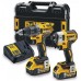 DeWALT DCK268P2T-QW gesetzt Combo + drill Schlagdreher in einem Fall (2x5,0Ah/18V) TstakI