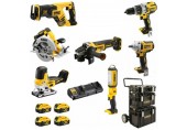 DeWALT DCK856P4-QW Akku-Kombo pack 8 x Akku-Geräte, 18V XR 4 x 5Ah