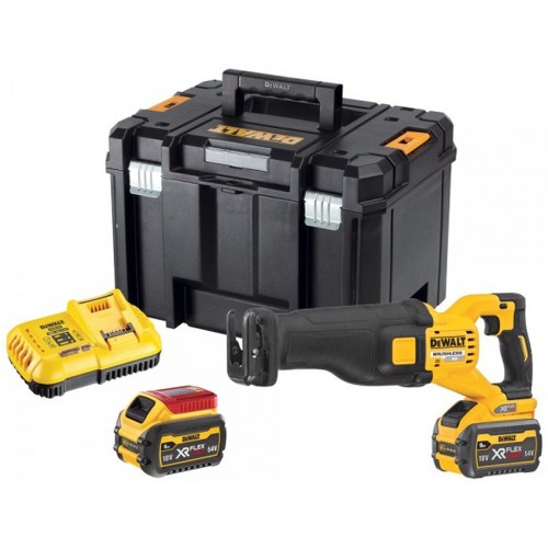 DeWALT DCS389X2-QW Akku Säbelsäge XR FlexVolt (54V/2x9,0 Ah) Tstak box