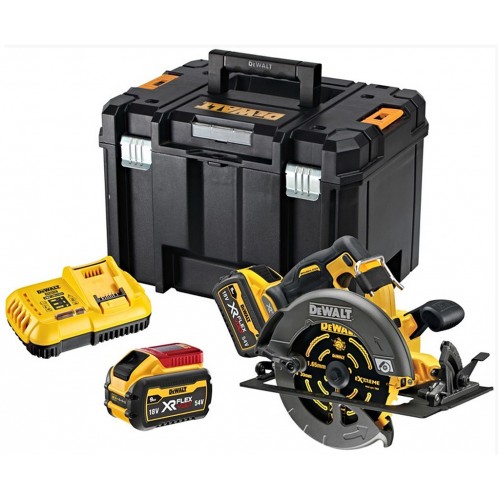 DeWALT DCS578X2-QW Akku Kreissäge XR (190mm/54V/2x3,0Ah) box Tstak