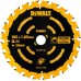 DeWALT DT10304-QZ Kreissägeblatt Handkreissäge 190 x 30 mm 24WZ