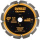 DeWALT DT1474-QZ Faserzement-Sägeblatt 250 x 30 mm 12Z