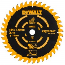 DeWALT DT1668-QZ Kreissaegeblatt, 184 x 16 mm, 40WZ