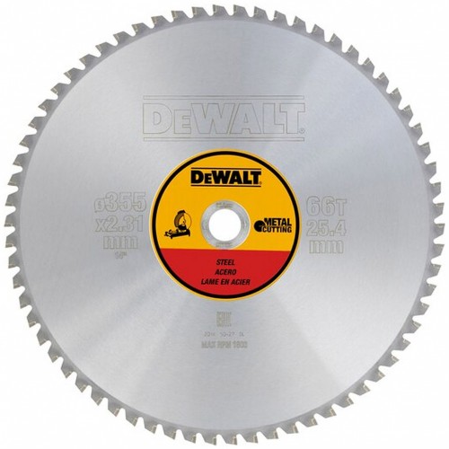 DeWALT DT1926-QZ Kreissägeblatt stationär 355 x 25,4mm 66TFZ