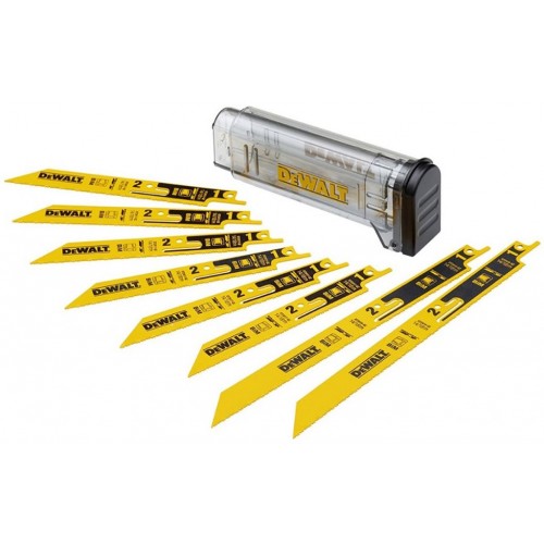 DeWALT DT2446-QZ Säbelsägeblatt-Set 8-tlg. DeWALT DT2446-QZ Säbelsägeblatt-Set 8-tlg.