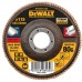 DeWALT DT30621 Extreme Fächerscheibe 4 1/2" 115 mm x 22,23 mm Körnung 80