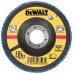 DeWALT DT3309 Schleiflamellenschleifscheibe flach schräg 60 G für Metall, 125 mm