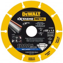 DeWALT DT40252-QZ Diamanttrennscheibe Extreme 125 x 22.2 mm