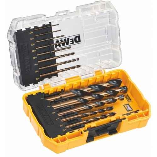 DeWALT DT70727-QZ Metallbohrer-Set 14-tlg. HSS-G