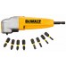 DeWALT DT71517-QZ Winkelvorsatz f. Bohrmaschine inkl. 9 Bits 25mm