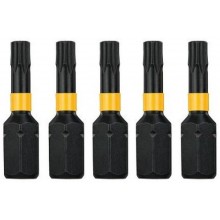 DeWALT DT7381T-QZ Torsion Bit schlagf. T20 25mm, 5 Stk.