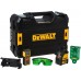 DeWALT DW0889CG-XJ Linienlaser grün, Entfernungsmesser, TSTAK Koffer