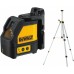 DeWALT DW088KTRI-XJ Selbstnivellierender Kreuzlinien