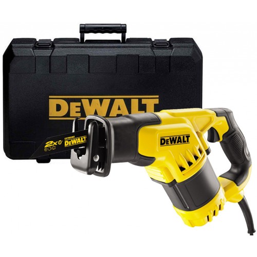 DeWALT DWE357K-QS Säbelsäge kompakt 1050 Watt, inkl. Transportkoffer