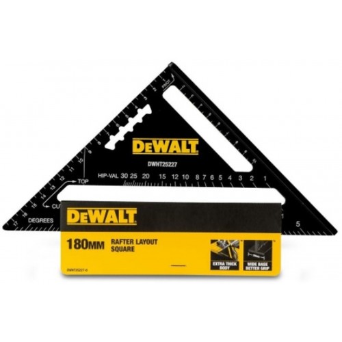 DeWALT DWHT25227-0 Speed Square-Anschlagwinkel 18cm