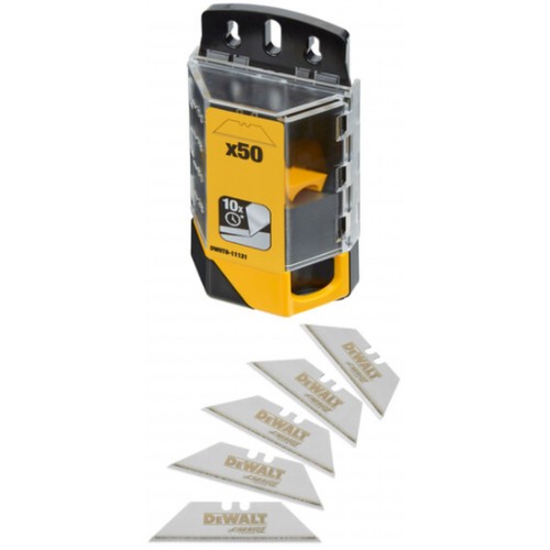 DeWALT DWHT8-11131 Wolframcarbid-beschichtete Universal-Trapezklingen im Spender