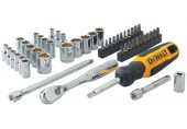 DeWALT DWMT81610-0 50-teiliges NANO-Set mit Ratsche 1/4