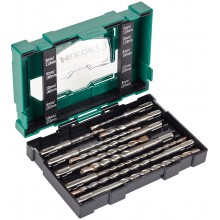 HiKOKI 40030030 SDS-Plus Hammerbohrer Kassette 10-teilig