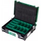 HiKOKI 402538 Transportkoffer HSC I, Kunststoff, Grün/Schwarz, 395 x 295 x 105 mm