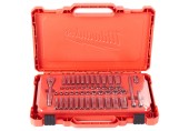 Milwaukee 4932464944 Ratschen- und Nusssatz 1/4 imperial & metrisch - 50-teilig