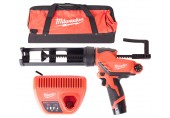Milwaukee M12 PCG 310C-201B Kompakte Kartuschenpistole (310ml/12V/1x2,0Ah) 4933441655