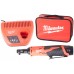 Milwaukee M12 IR-201B Akku-Ratsche (1/4"/12V/1x2,0Ah) Transporttasche 4933441725