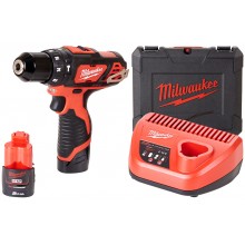 Milwaukee M12 BPD-202C Akku-Kompakt-Schlagbohrschrauber (12V/2x2,0Ah) 4933441940