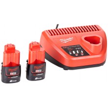 Milwaukee M12NRG-202 Starter Kit (12V/2x2,0Ah) 4933459209
