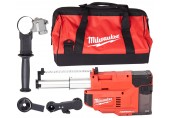 Milwaukee M12 UDEL-0B Akku-Absaugsystem, ohne Akku, Werkzeugtasche 4933471460