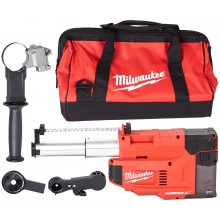 Milwaukee M12 UDEL-0B Akku-Absaugsystem, ohne Akku, Werkzeugtasche 4933471460