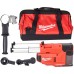 Milwaukee M12 UDEL-0B Akku-Absaugsystem, ohne Akku, Werkzeugtasche 4933471460