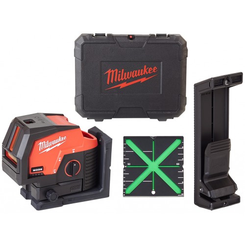 Milwaukee M12 CLLP-301C Kreuzlinienlaser mit Lotfunktion, ohne Akku, Coffer 4933478101 Milwaukee M12 CLLP-301C Kreuzlinienlaser mit Lotfunktion, ohne Akku, Coffer 4933478101