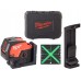 Milwaukee M12 CLLP-301C Kreuzlinienlaser mit Lotfunktion, ohne Akku, Coffer 4933478101