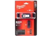 Milwaukee L4 HL-VIS-301 USB-Akku-HI-VIS-Stirnlampe 4933479768