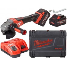 Milwaukee M18 FHSAG125XB2-802X Akku-Winkelschleifer 125mm (18V/2x 8,0Ah/HD BOX) 4933493416