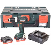 Metabo PowerMaxx SB 12 BL Schlagbohrschrauber (12V/2x4,0Ah) MetaBox 601046800