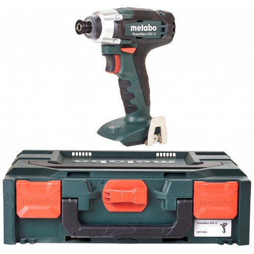 Metabo PowerMaxx SSD 12-Volt Akku-Schlagschrauber, metabox 601114840