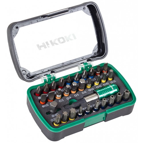 HiKOKI 750363 Screwdriver bit set, 32-piece